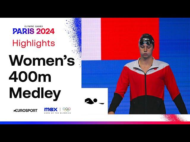 TOTAL DOMINATION ‍️ | Women's Swimming 400m Individual Medley Highlights | #Paris2024