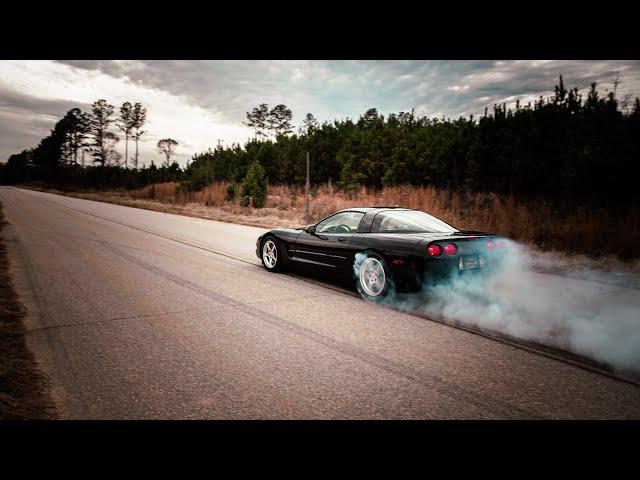 Manual C5 Corvette Burns Rubber