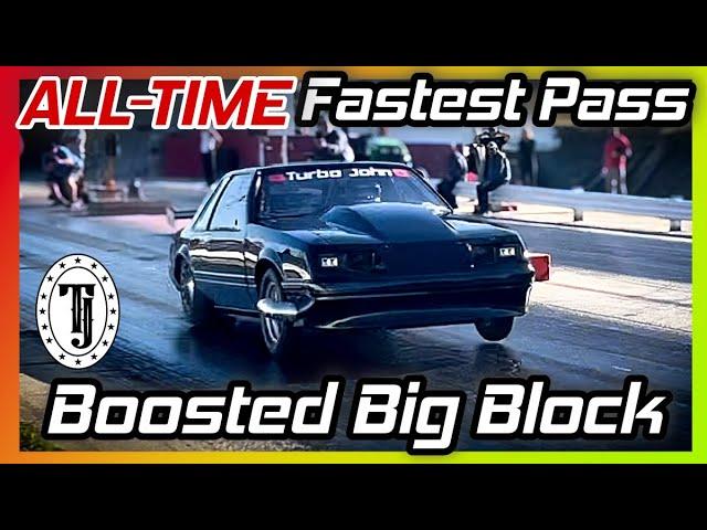  WOW… Boosted Big Block is Stupid Fast! // Best EVER ET and MPH // Stupid Fast