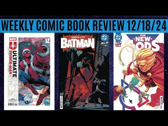 Weekly Comic Book Review 12/18/24