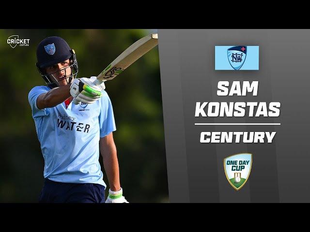 Cramping Konstas returns from Test duties with maiden one-day ton | One-Day Cup 2024-25