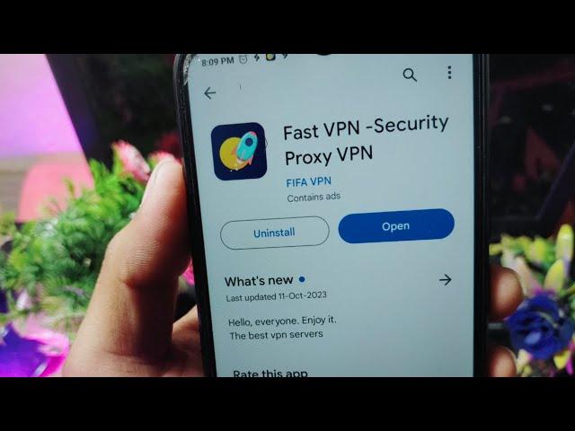 Fast VPN Security Proxy VPN App Kaise Use Kare || How To Use Fast VPN Security Proxy VPN App