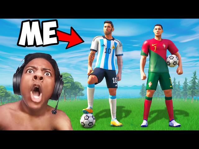 I Created Ronaldo & Messi Skins for IShowSpeed! (Fortnite)