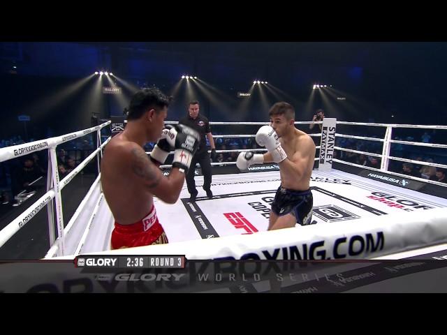 FULL MATCH - Niclas Larsen vs.  Yodkhunpon Sitmonchai: GLORY 40 Copenhagen