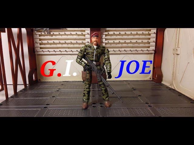 Black Sky's G.I.JOE  "Code Name" G.I.JOE Joe Colron O-Ring Style 1:18 Scale Action Figure Review.