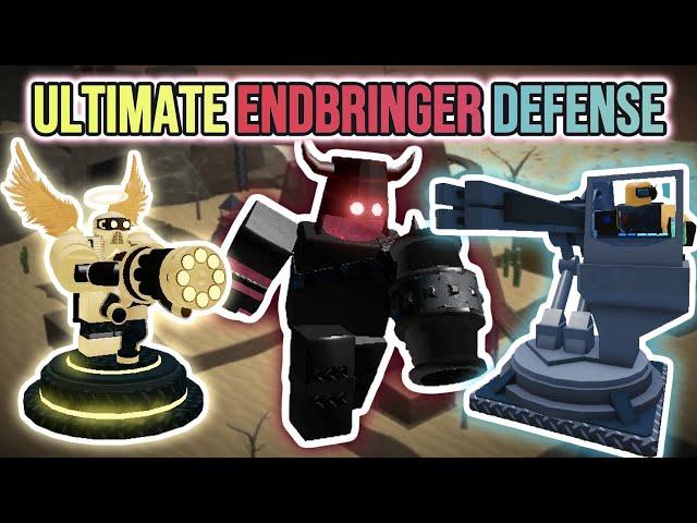 Tower Battles Ultimate ENDBRINGER Defense! | Roblox