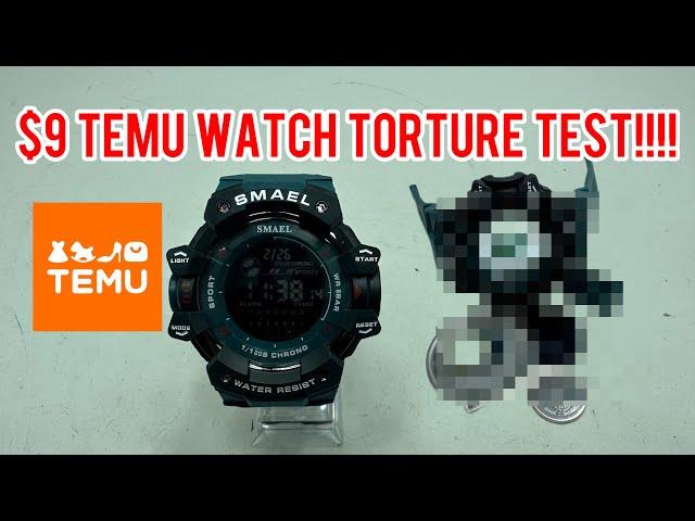 $9 TEMU watch is INDESTRUCTIBLE!!!!!!!!!!