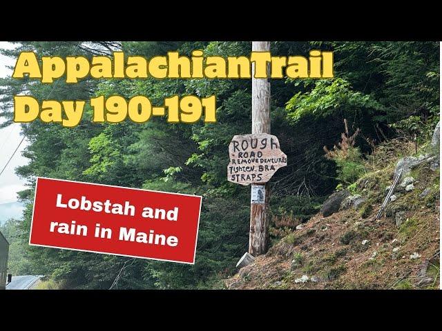 Appalachian Trail 2024 Days 190-191: A zero, then Grafton Notch to Baldpate Lean-to