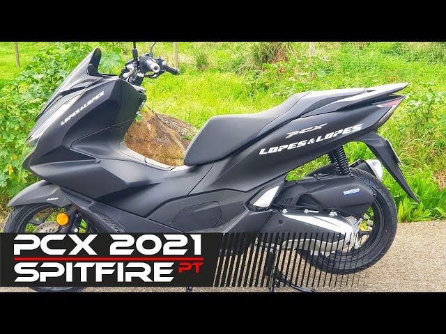  Honda PCX 125 2021  Review & TestRide  - PORTUGUES 