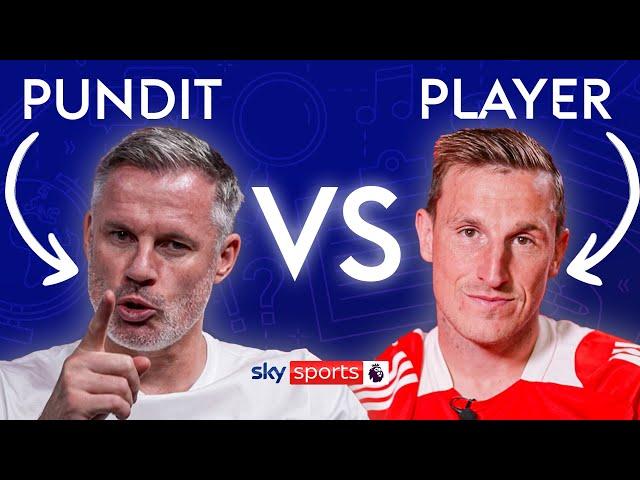 CARRAGHER vs WOOD ULTIMATE QUIZ | Player vs Pundit 