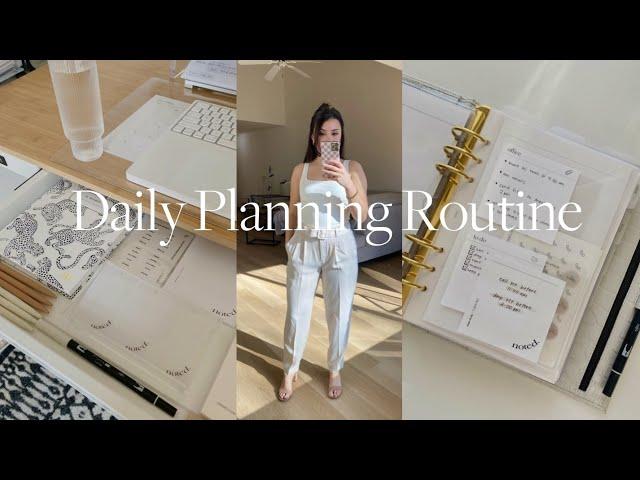 Daily Planning Routine | 2023 Planner Insert Mini-Series PART 4 | MadyPlans