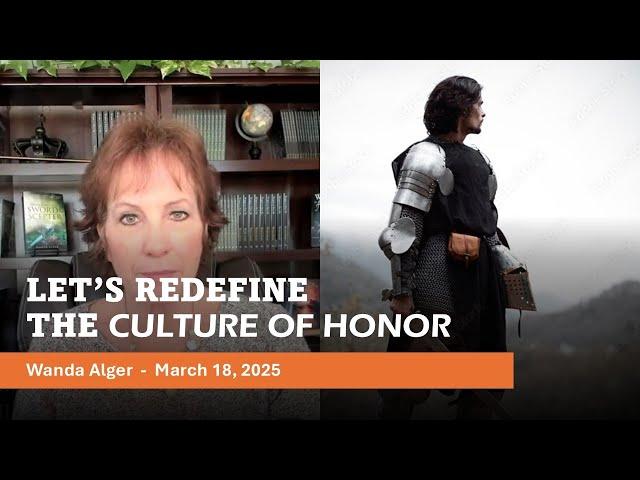 I WAS SHOCKED WHEN I RE-READ THE BOOK... (The Culture of Honor)