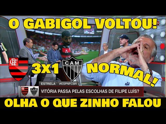 OLHA ISSO! IMPRENSA DE BOCA ABERTA COM... FLAMENGO 3x1 ATLÉTICO-MG - OLHA O QUE O PASCOAL FALOU...