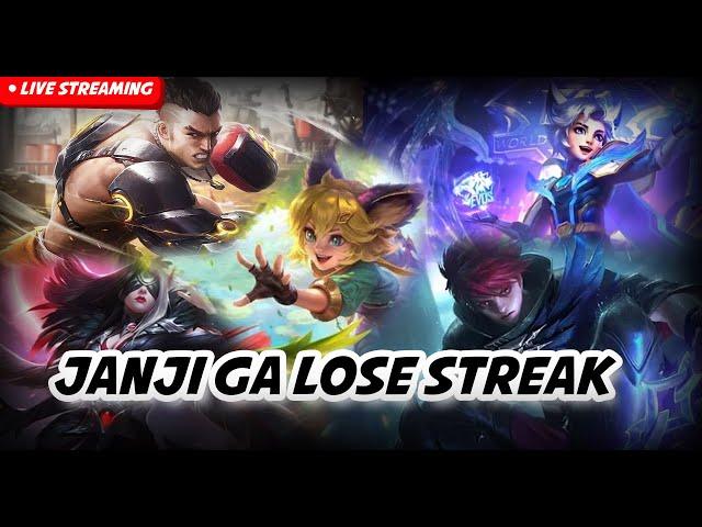 [DAY 20] MABAR KOK LOSE STREAK ? [DOUBLE STREAM TOKTOK] - MOBILE LEGENDS INDONESIA