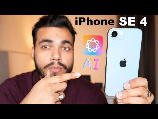 iPhone SE 4 - Big Good News  | AMAZING New Leaks! (HINDI)