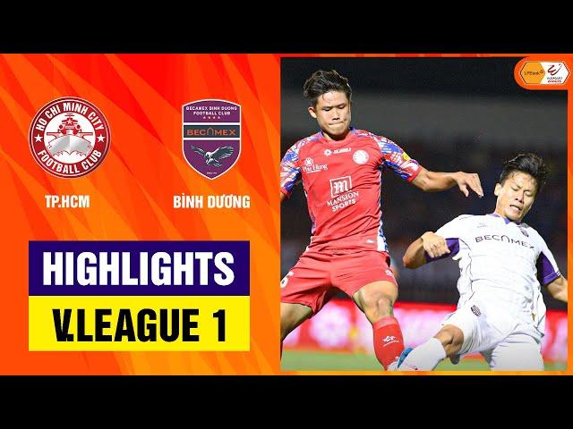 Highlights: TP.HCM - Bình Dương | Trả giá đắt vì sai lầm, "chiến hạm đỏ" gục ngã cay đắng