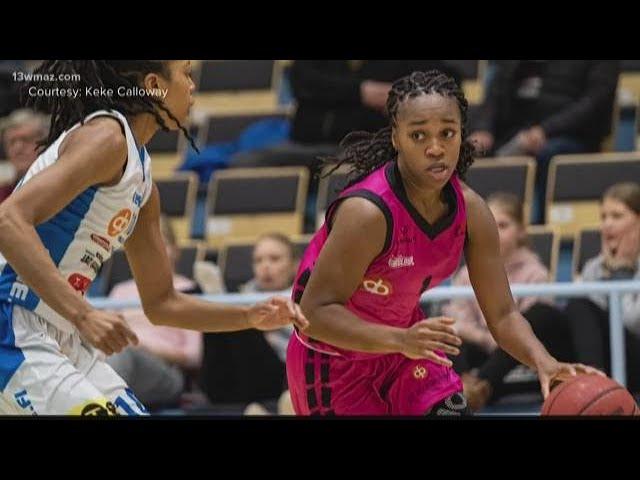 Former Mercer basketball star Keke Calloway's pro career on pause due to COVID-19 concerns