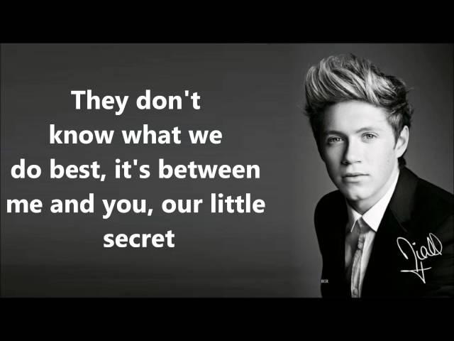 One Direction  They Don't Know About Us Lyrics and Pictures