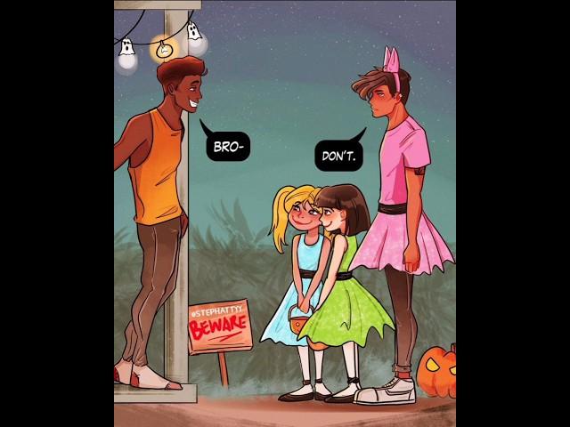 Trick or treat #funny#manhua#yt#manhwa#manga#webtoon#viral#comics#stephattyy#fun