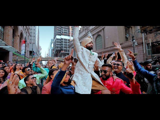 Incredible Indian Wedding Shuts Down 42nd Street in NYC! | Ashley & Neil