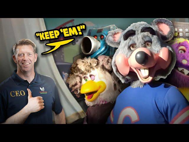 Chuck E. Cheese Is Keeping More Stages!