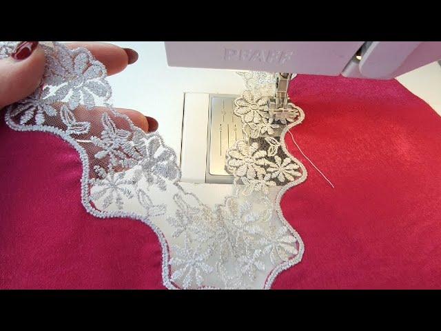 Unknown Secret: This Lace Trick Will Make Your Neckline Elegant in 10 Minutes