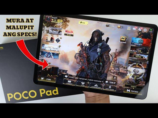 POCO PAD - ANG GAMING TABLET NI POCO!