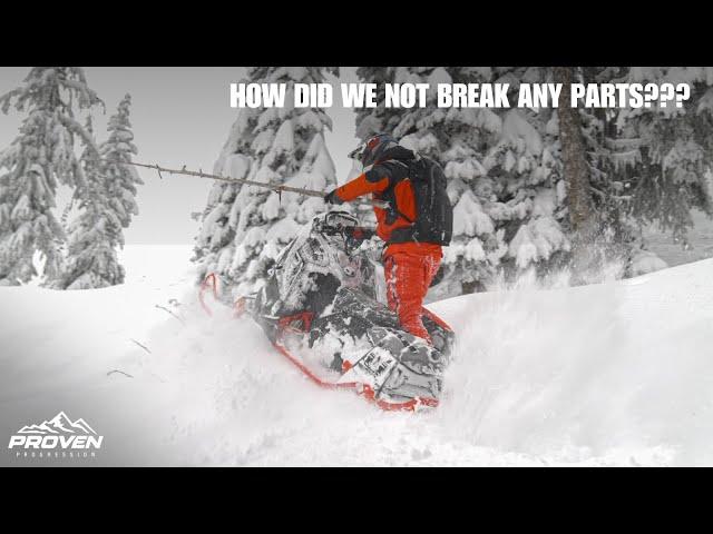 Storm Riding and Breaking in the 155 Boost with Muskoka Freerider | EP 71