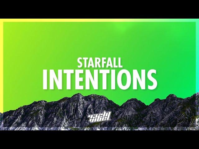 starfall - intentions (Lyrics) | lately i feel like i'm too attached we're stuck in the moment 432Hz