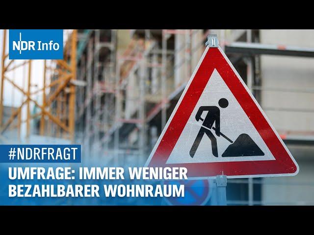 Wohnung mieten: Warum fehlt es an bezahlbarem Wohnraum? | #NDRfragt