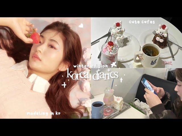 KOREA VLOG : modeling in KR, shopping in seongsu, pottery class, cafe hopping, friends, good eats