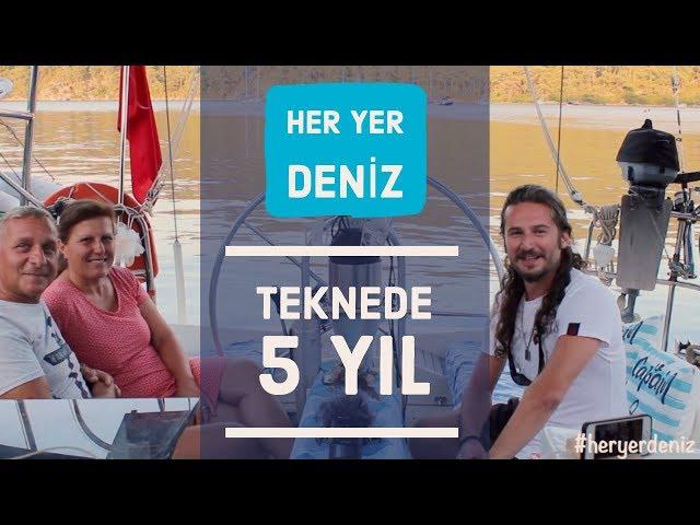 Teknede Yaşayan Çift - Serkan Yıldız'la Her Yer Deniz ( 4. Bölüm) #4