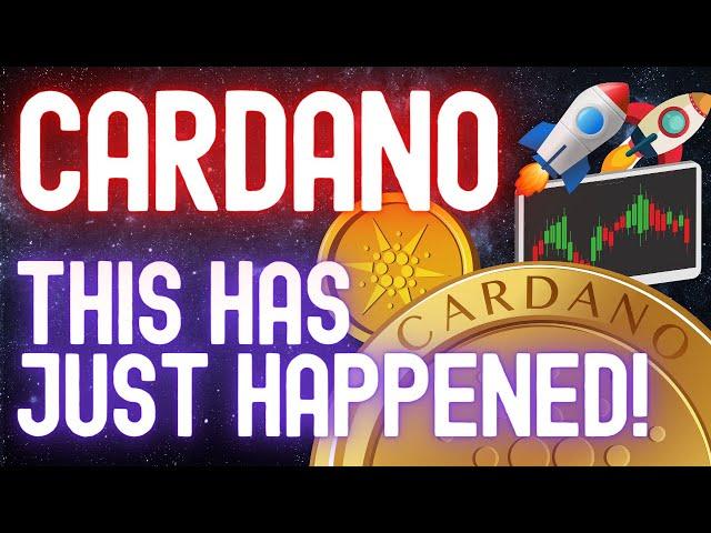 Cardano ADA Price News Today - Technical Analysis Update, Price Now! What Was That?