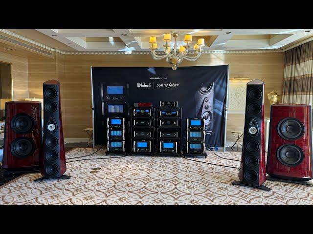 $1,000,000+ McIntosh & Sonus faber Suprema Loudspeaker System at CES 2024