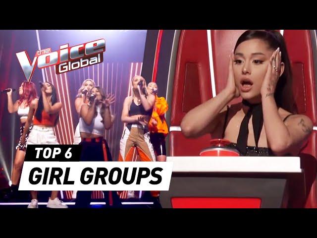 Best GIRL GROUPS of all time on The Voice