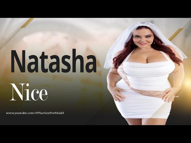 Natasha Nice Biography ।। Plus Size Curvy Model ।। Top curvy models 2023 ।। Model bio & wiki