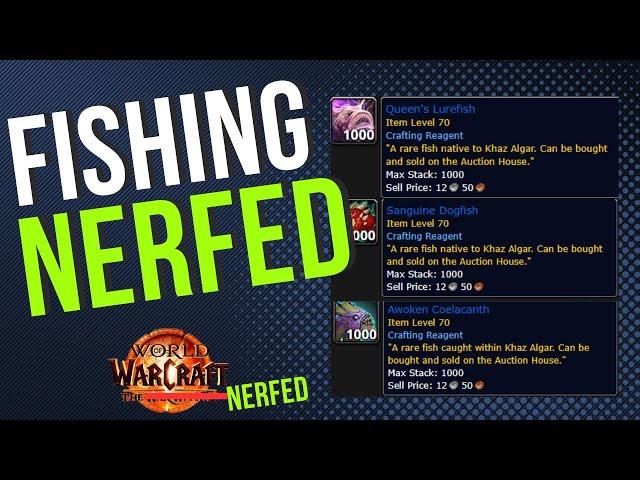 Fishing Nerf Awoken Coelacanth, Sanguine Dogfish, Queen's Lurefish