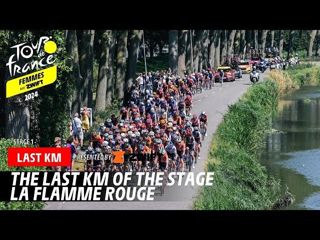 Last Km - Stage 1 - Tour de France Femmes avec Zwift 2024