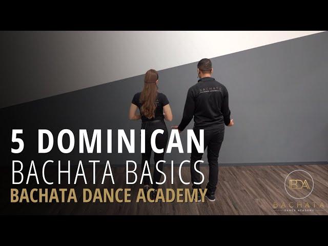 Dominican Bachata Footwork & Partnerwork - Demetrio & Nicole - Bachata Dance Academy