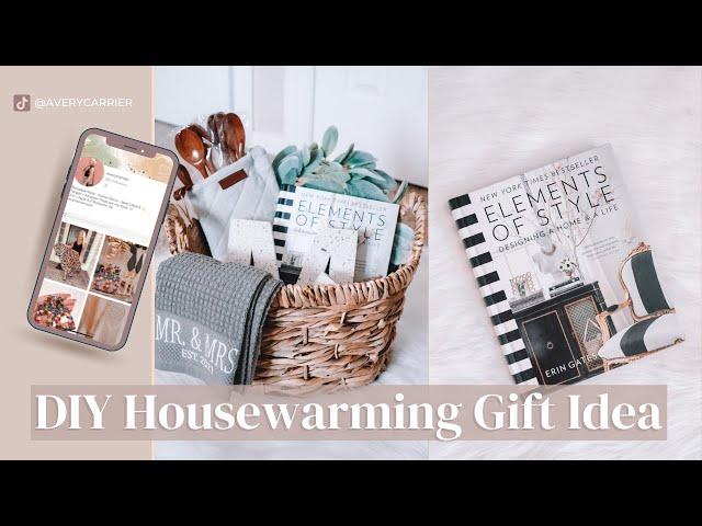 HOUSEWARMING GIFT IDEA | DIY Gift Basket for Newly Weds