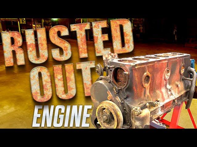 WE TRIED EVERYTHING! Freeing a Rusted-Out Engine