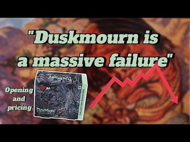 MtG Duskmourn Collector Box opening. Is It WORTH the Hype?