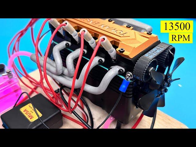 You've Never Seen It Before , Building a HIGH Revving - Cylinder Mini Engine