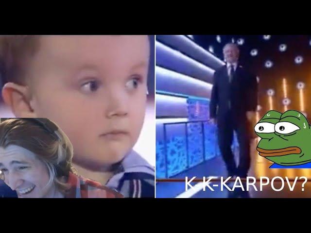 XQC reacts to Misha Osipov (3 yo) vs World Champion Anatoly Karpov meme with twitch chat