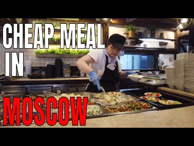 Cheap Food in MOSCOW, "MuMu Stolovaya"