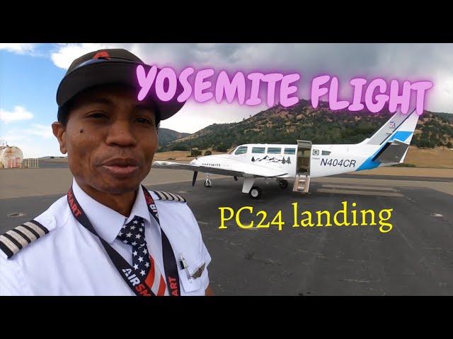 Flying out to Yosemite in the PC-24 Pilatus Jet