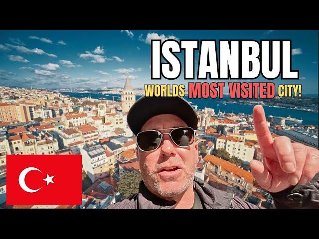 Istanbul, Turkey. (Türkiye) - First Impressions of this CRAZY city. TRAVEL VLOG