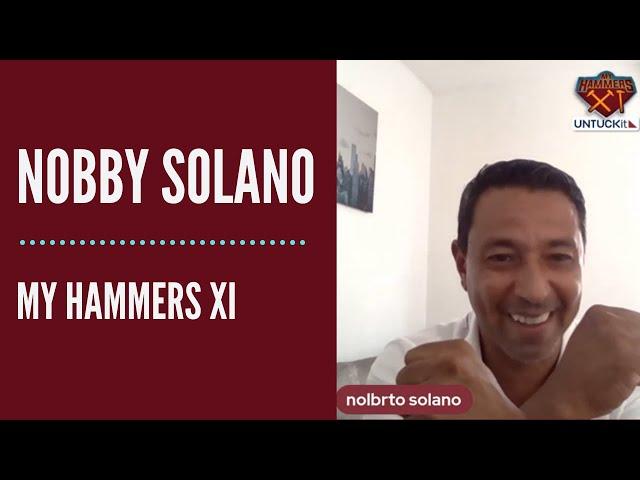 My Hammers XI - Nobby Solano