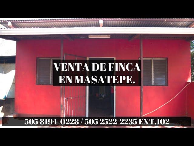 Propiedad - Finca - Casa - Quinta en venta en Masatepe (Cod: VF33)