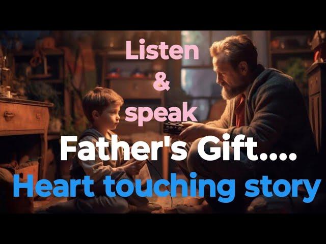 A Father and Son Heart Touching Story.. father's gift.. Learn English through story...